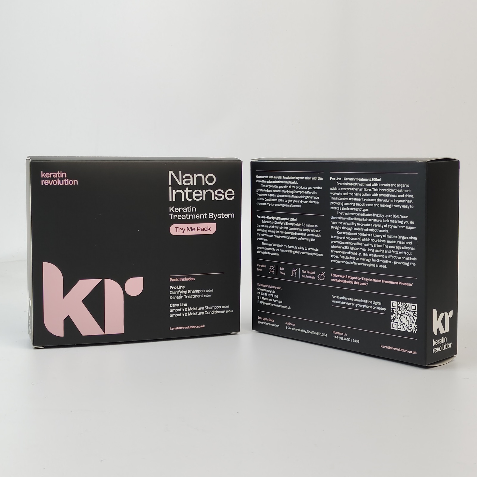 Black Hair Care Folding Carton view 5