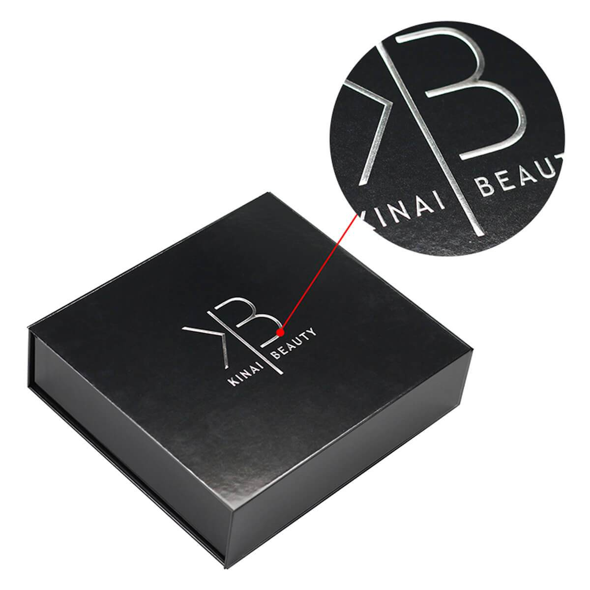 Black Magnetic Cosmetic Gift Box view 4