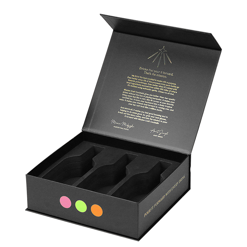 Luxury Magnetic Wine Gift Box view 1