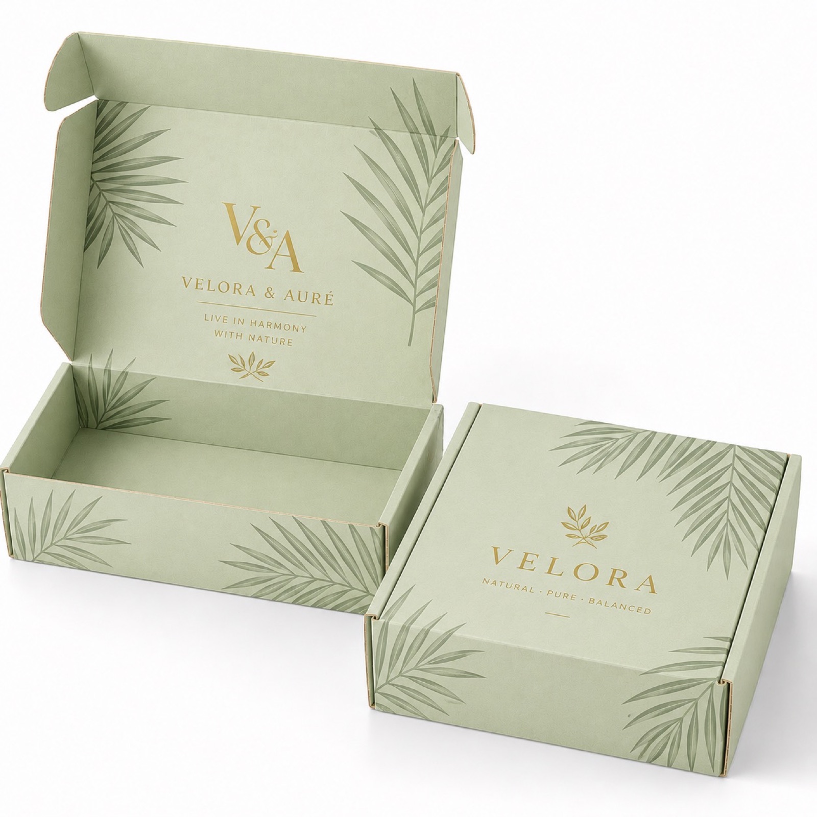 Botanical Printed Mailer Box Collection