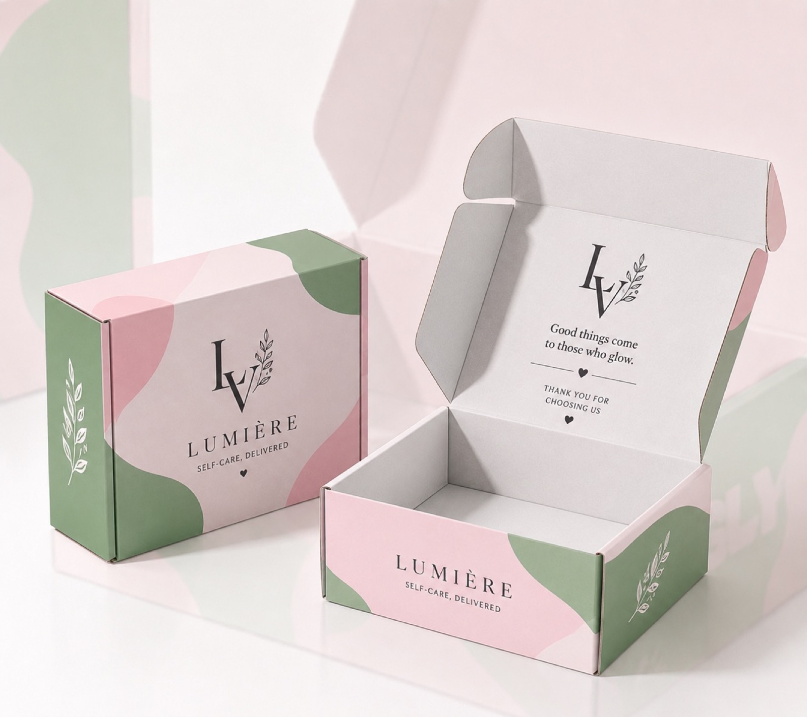 Color Printed Mailer Box Collection