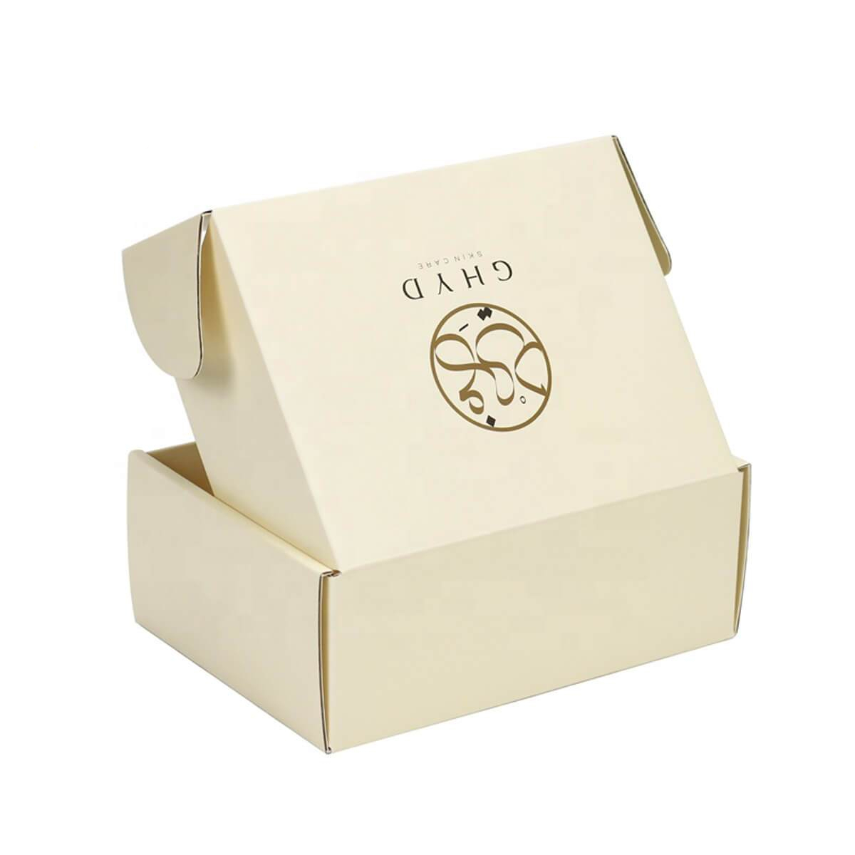 Cream Printed Mailer Box