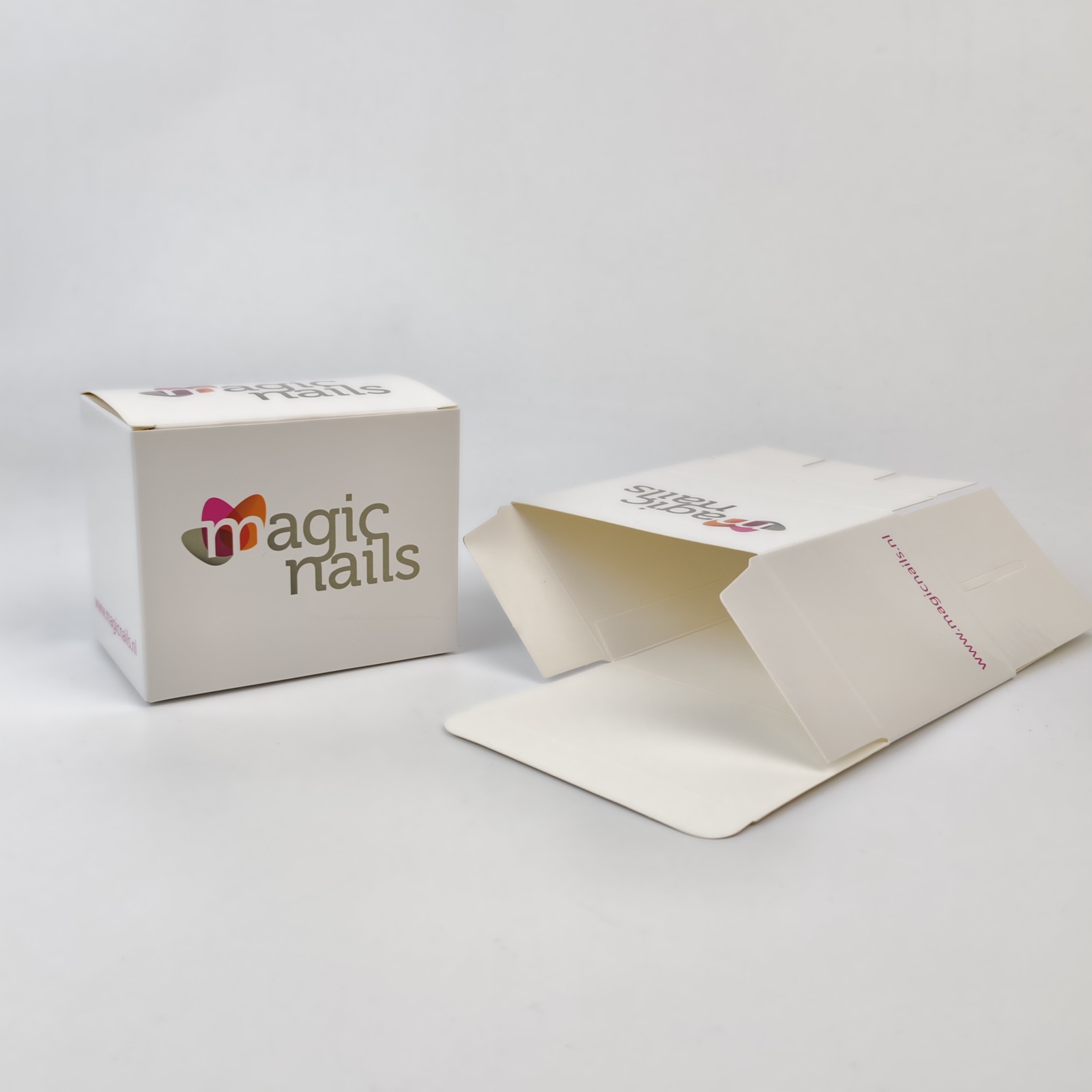 Custom Nail Product Folding Carton view 3