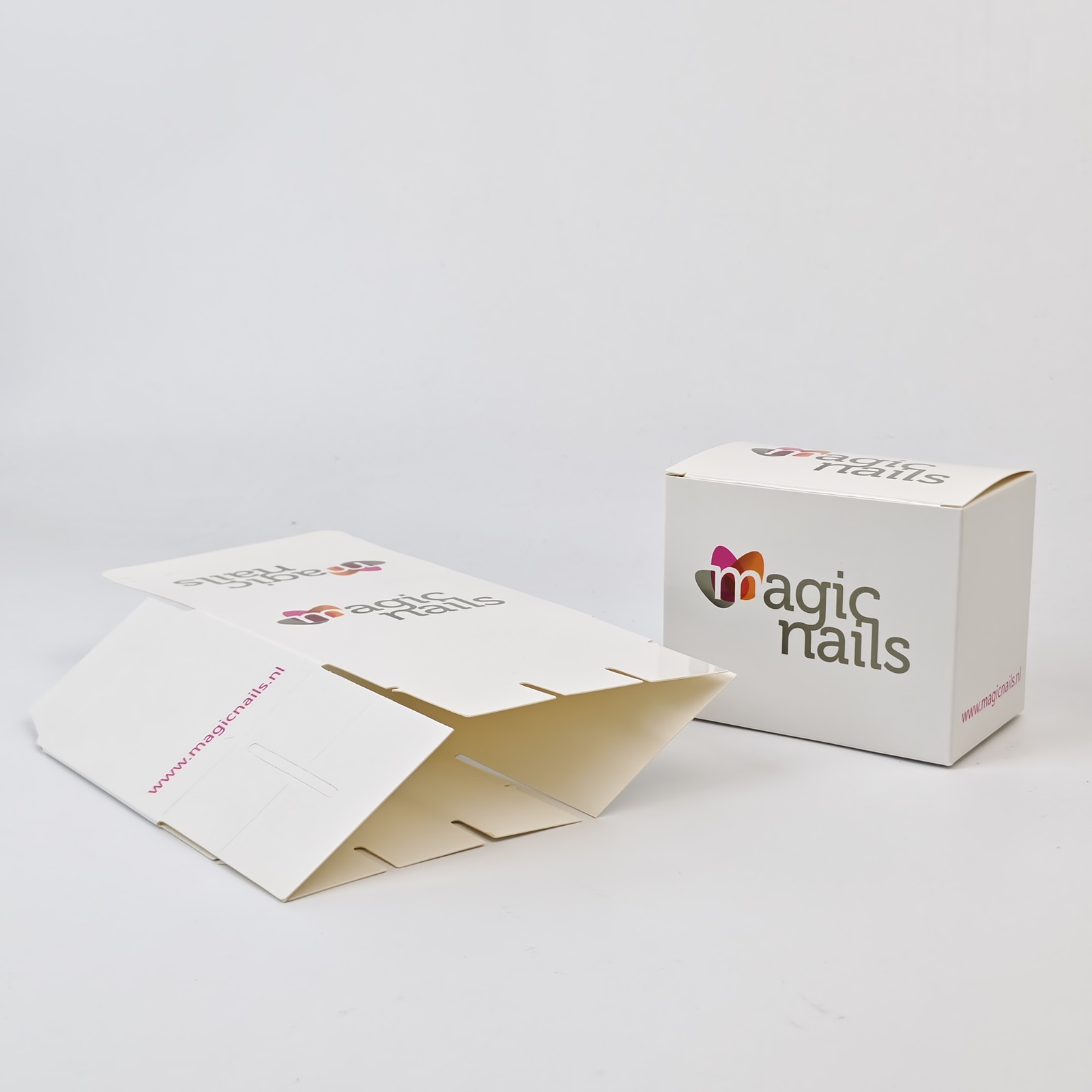 Custom Nail Product Folding Carton view 4