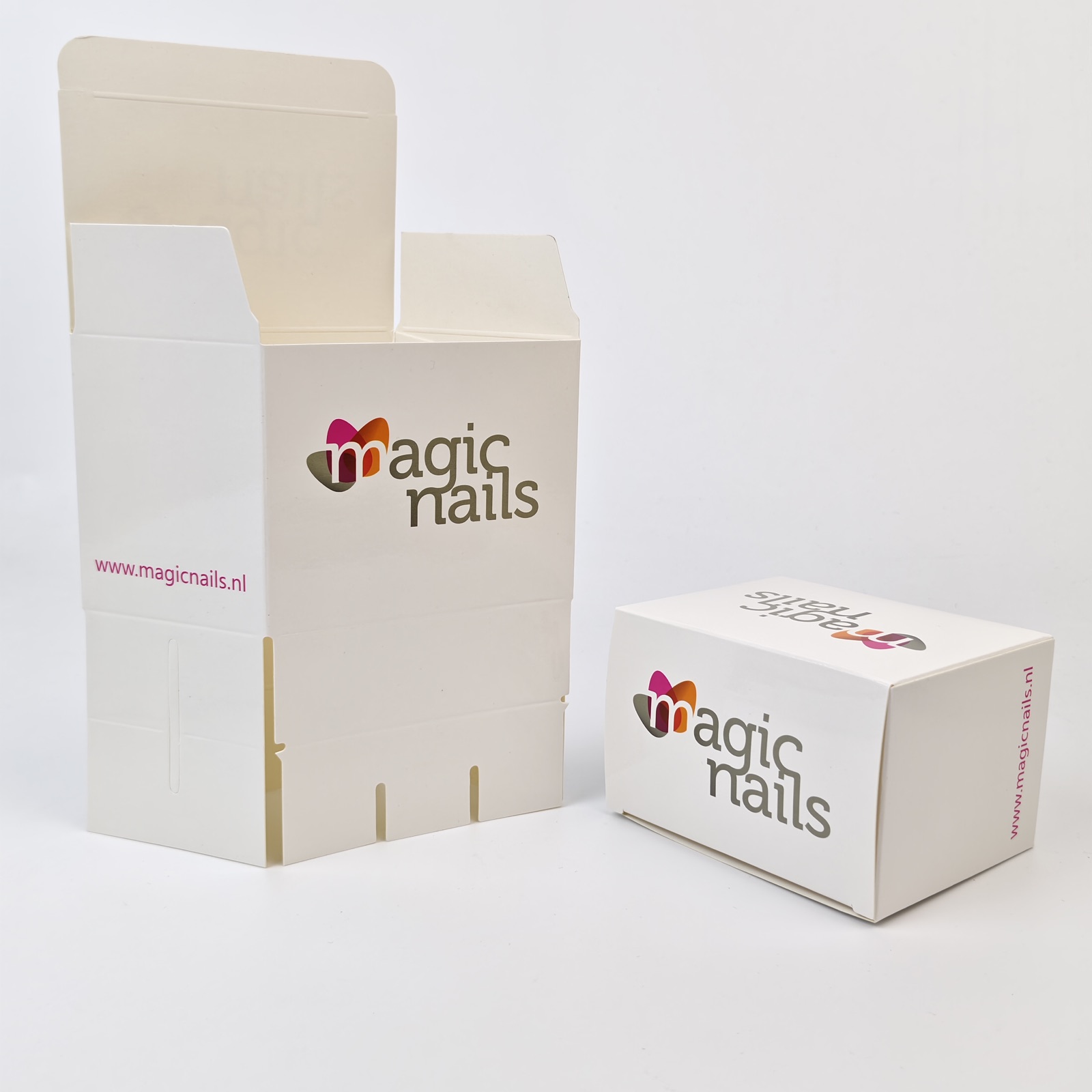 Custom Nail Product Folding Carton view 6