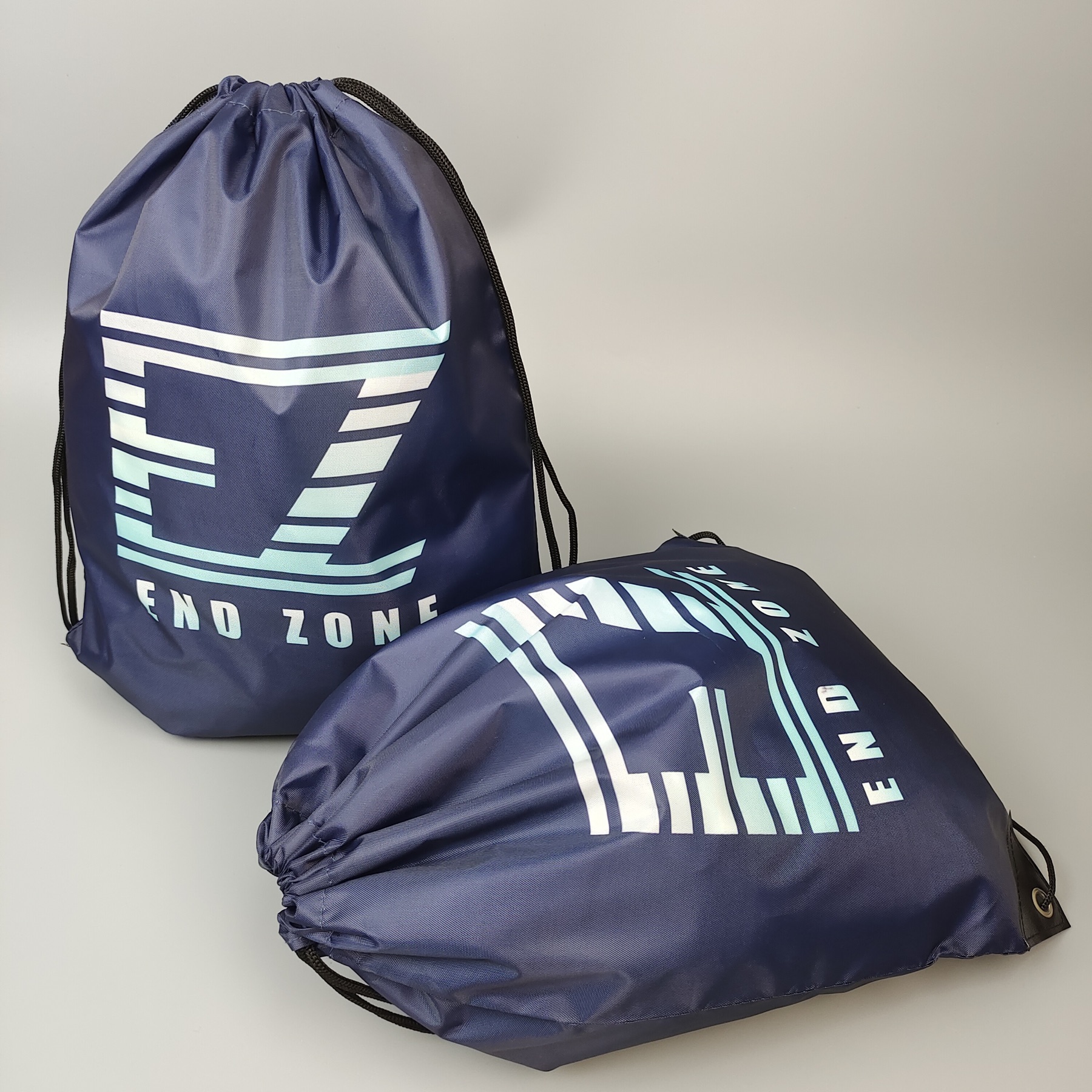 Dark Blue Sublimation Polyester Backpack view 6
