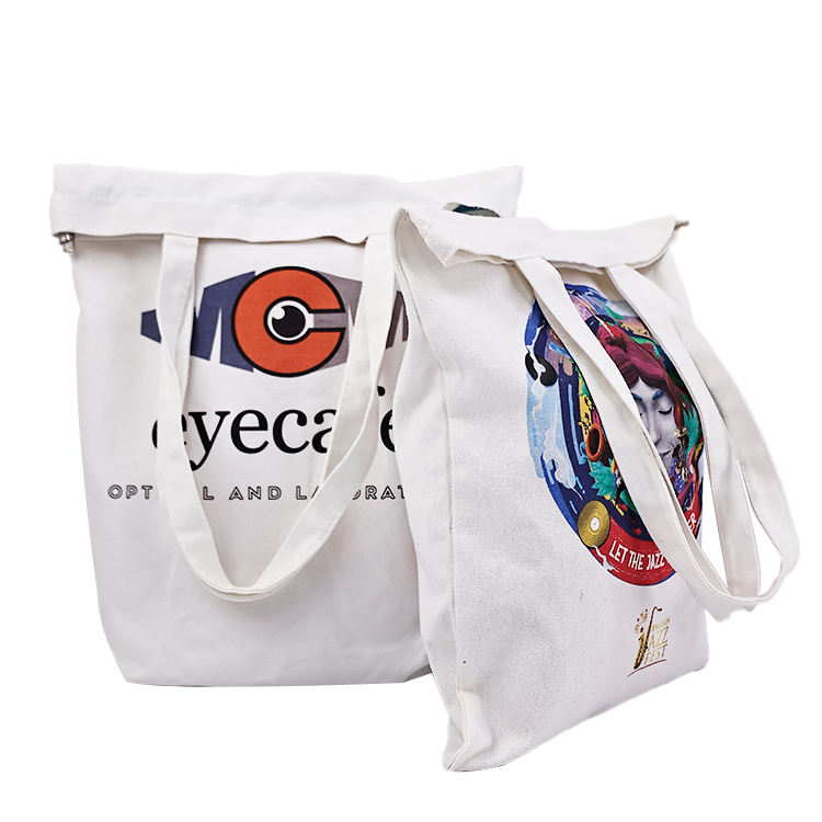 Eco-Friendly Cotton Canvas Tote Bag view 6