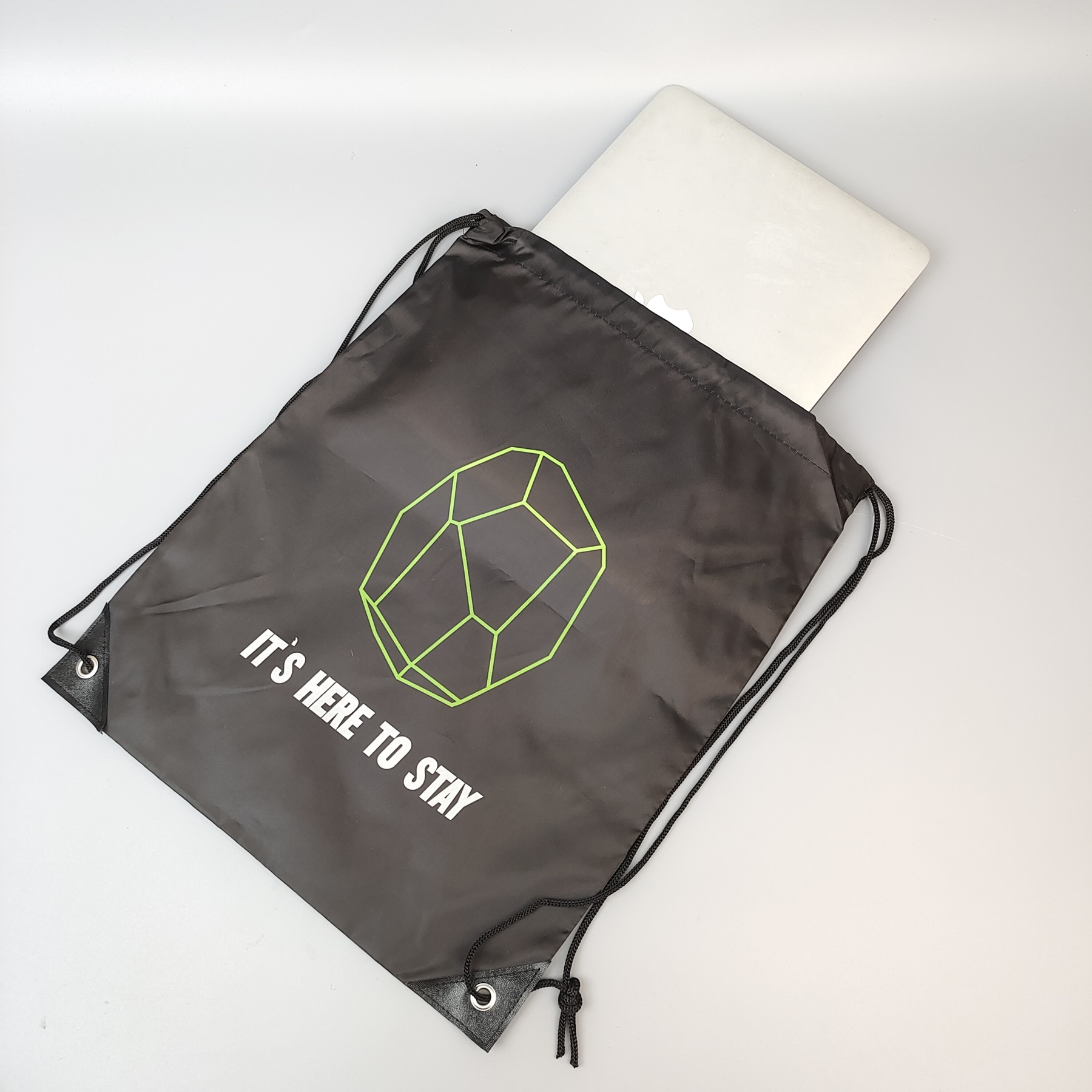 Fluorescent Polyester Backpack view 4