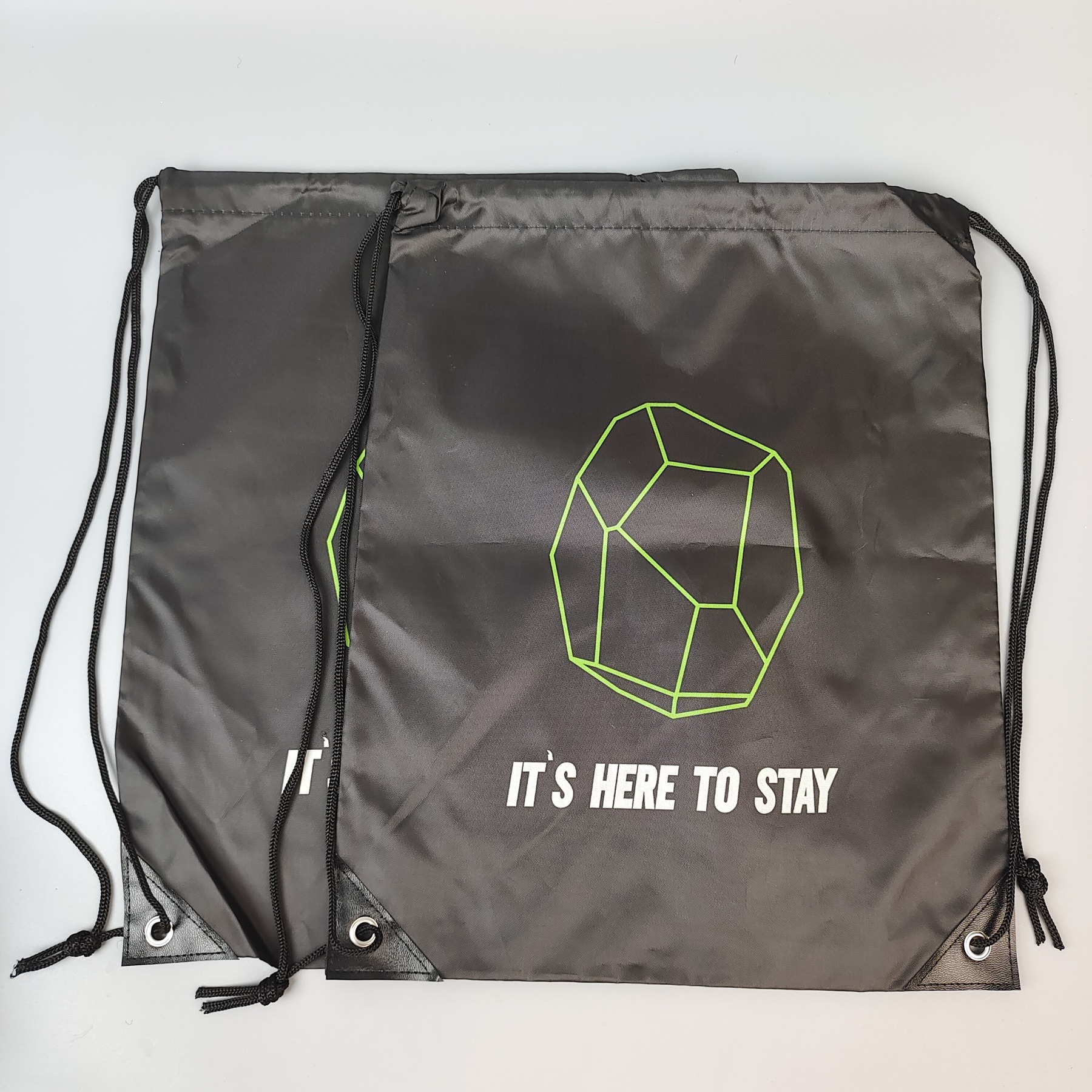 Fluorescent Polyester Backpack view 6
