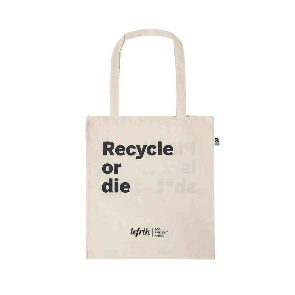 High-Quality Printed Cotton Tote Bag view 3