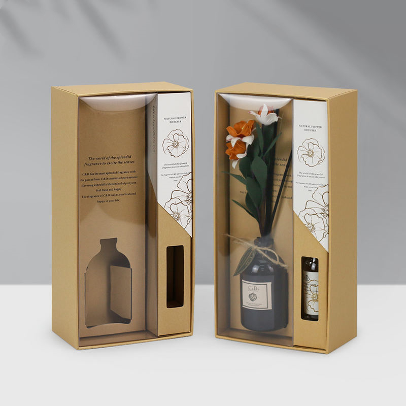 Kraft Window Perfume Rigid Box view 2