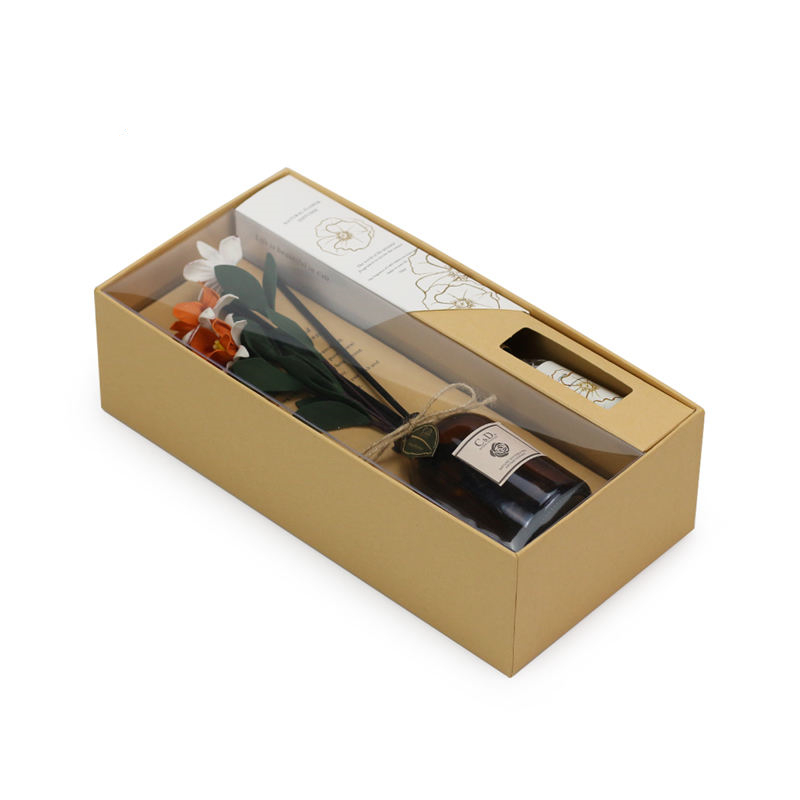 Kraft Window Perfume Rigid Box view 4