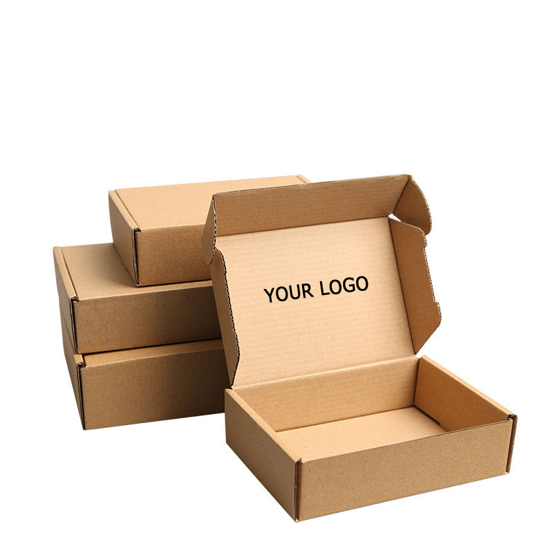 Large Kraft Corrugated Shipping Box view 6