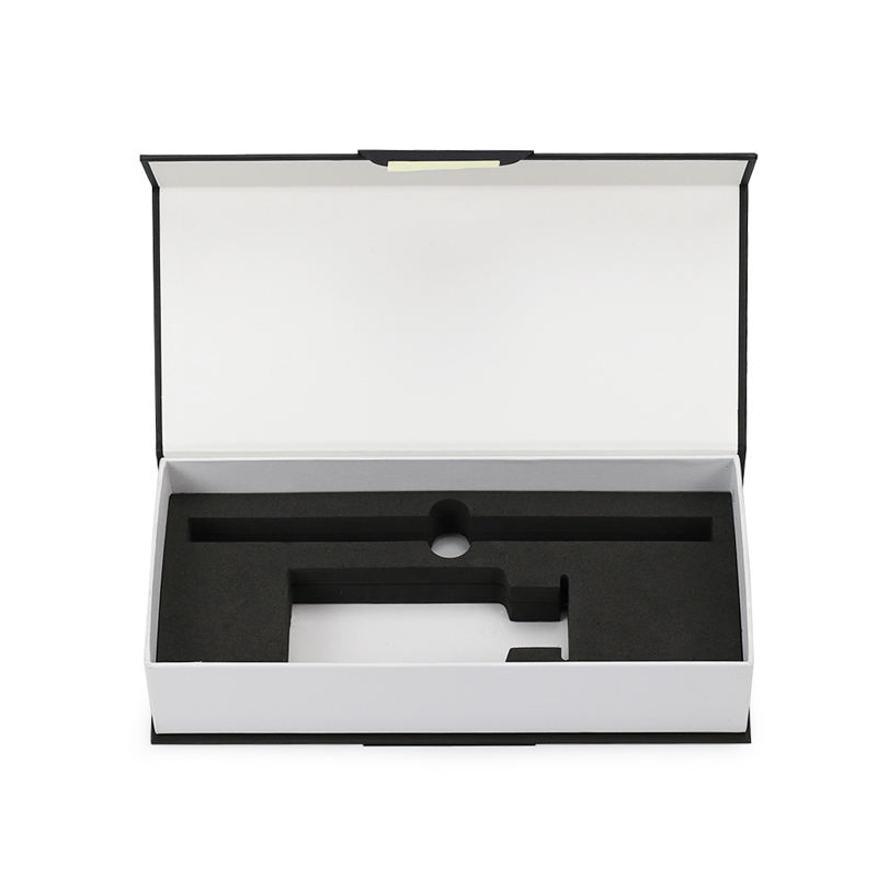 White Cardboard Magnetic Closure Box view 6