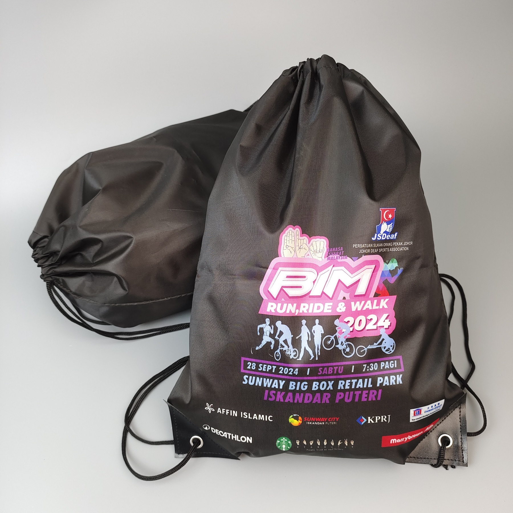 Marathon Polyester Backpack view 3