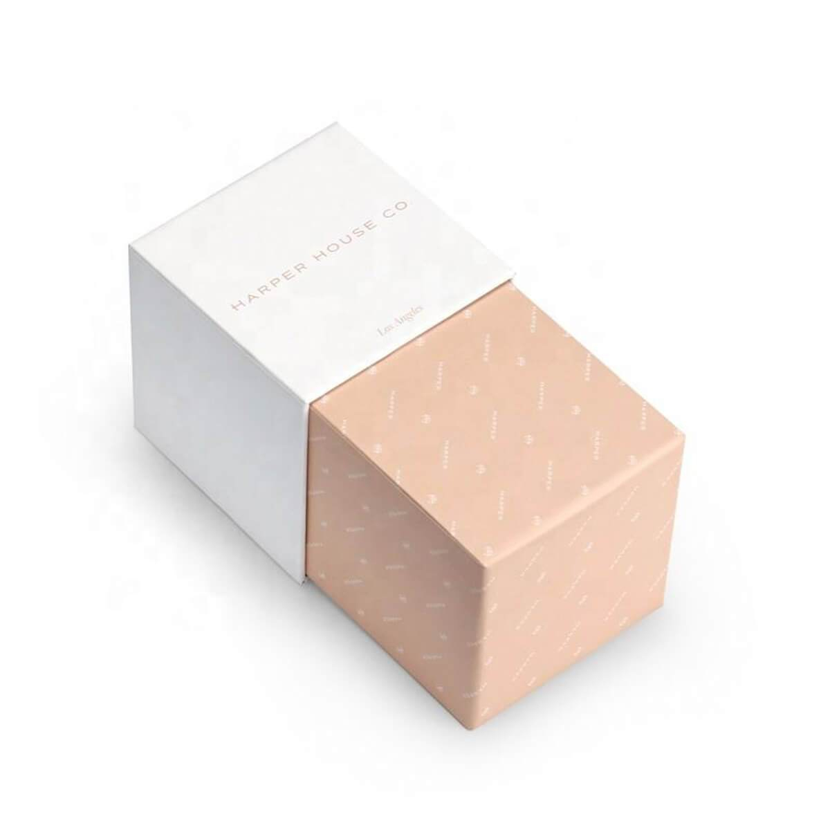Paper-Wrapped Rigid Box with Lid view 2