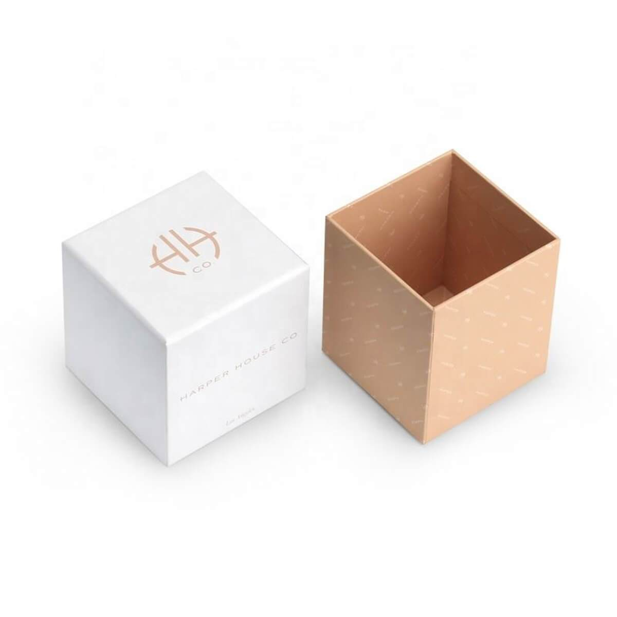 Paper-Wrapped Rigid Box with Lid view 5