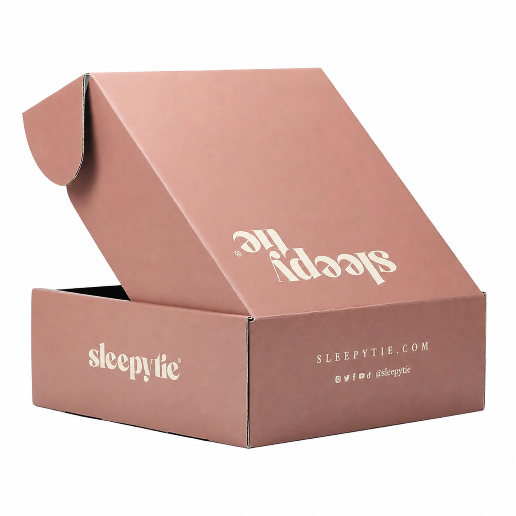 Pink Artwork Corrugated Mailer Box