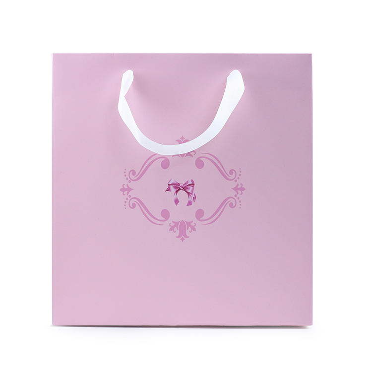 Pink Baby Clothes Paper Bag view 1