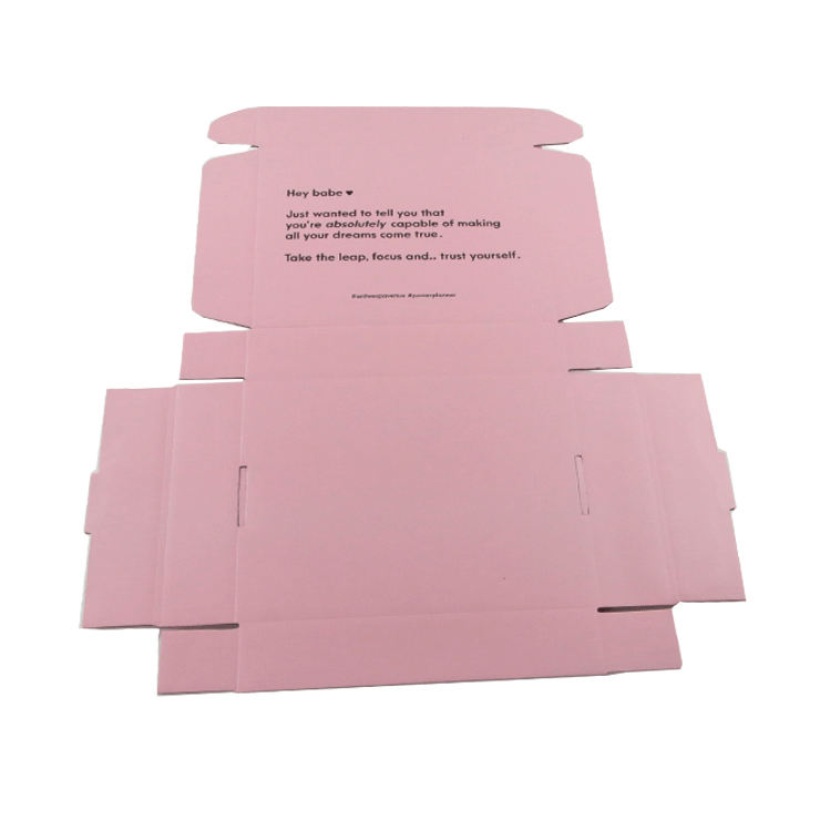 Pink Strong Corrugated Mailer Box view 2