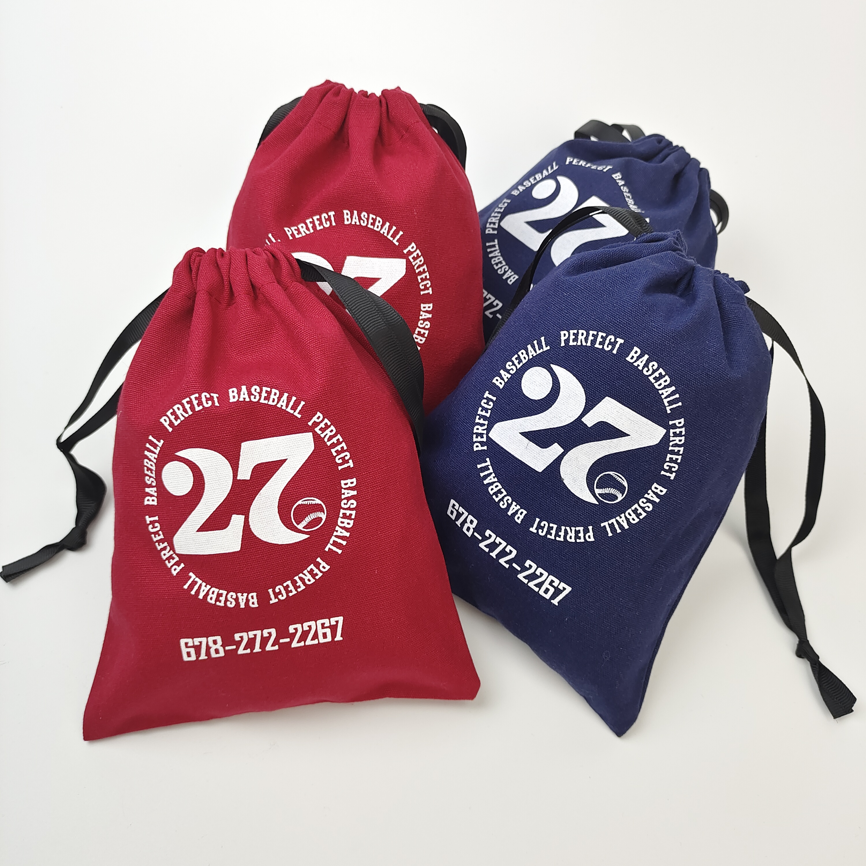 plain natural cotton drawstring pouch for small gifts - view 4