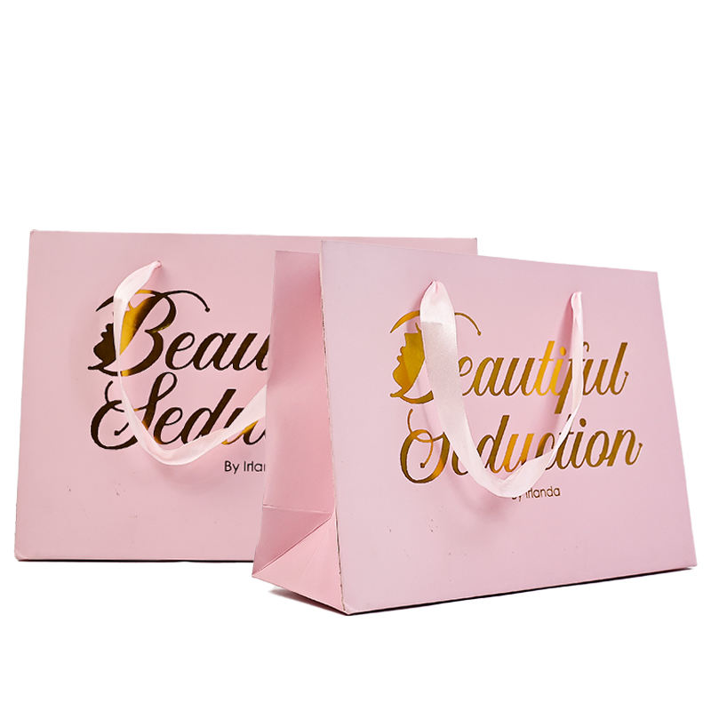 Printed Grocery Kraft Paper Bag view 1