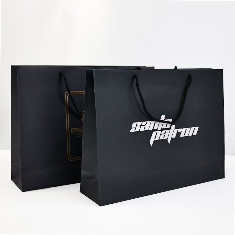 Printed Grocery Kraft Paper Bag view 4