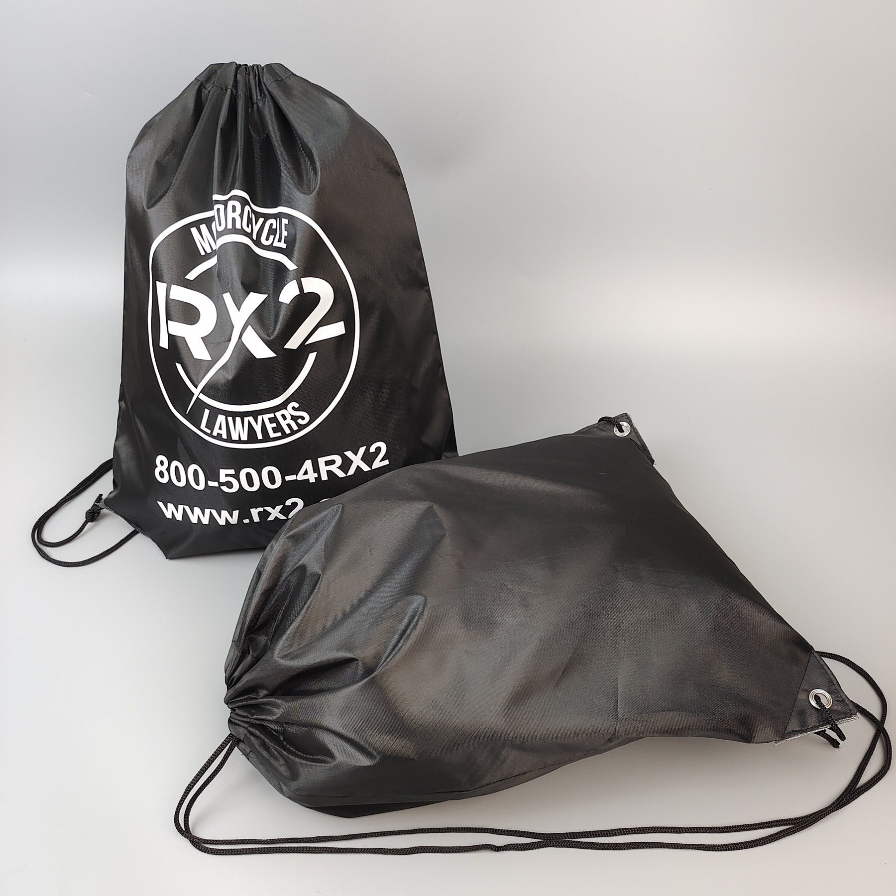 Ronnie Black Polyester Backpack view 2
