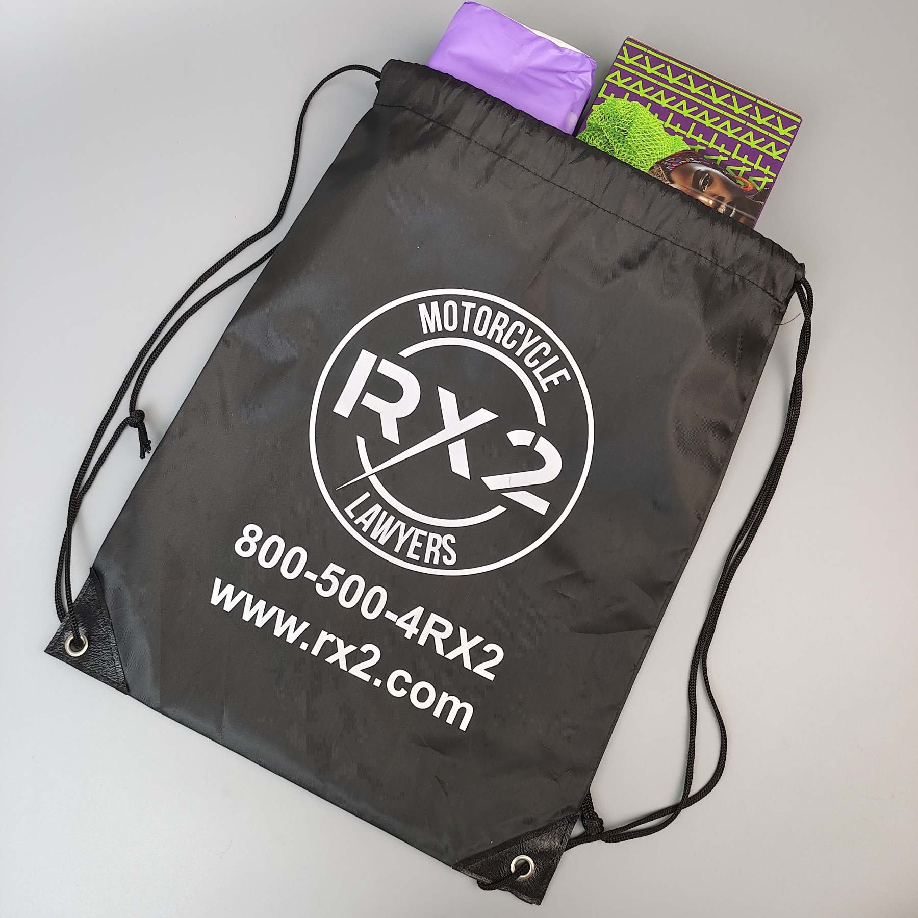 Ronnie Black Polyester Backpack view 3