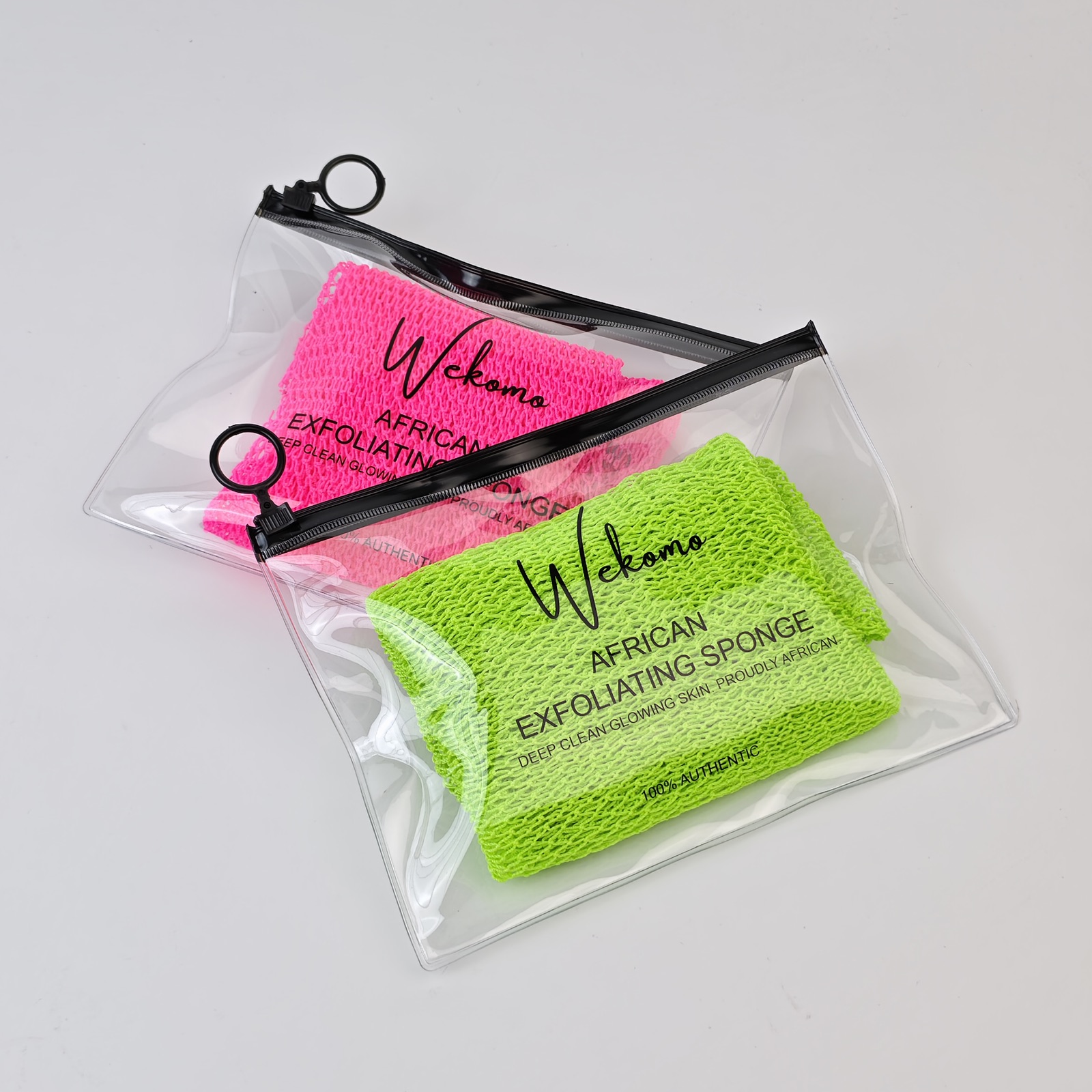 Single-Color Printed Clear PVC Zipper Bag view 4